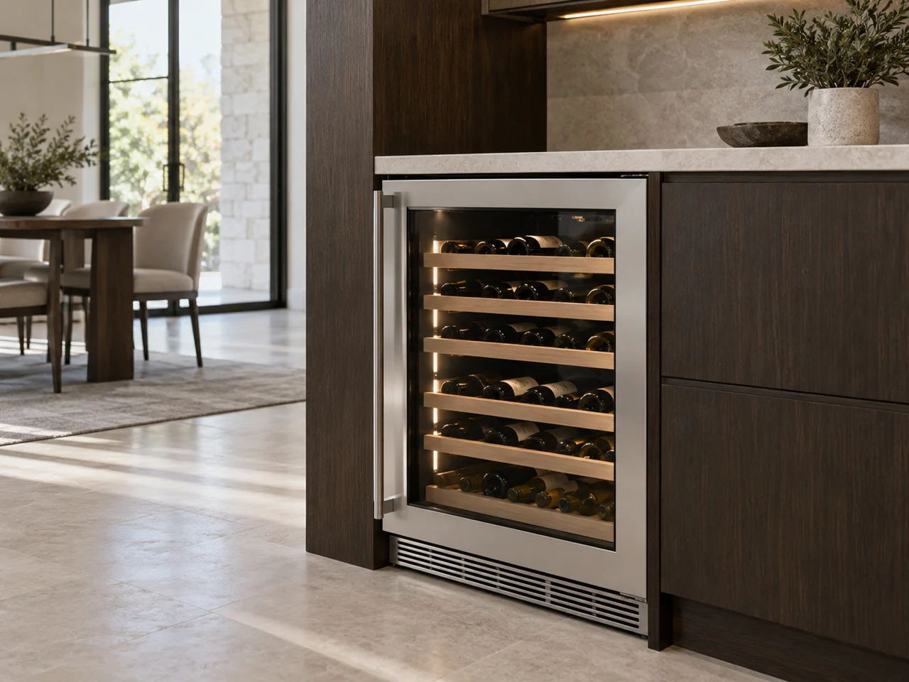 Illustration of Thermador wine cooler